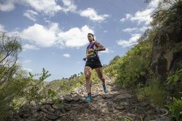 La LPA Trail  se celebró este sábado en la capital grancanaria/Carlos Díaz Recio.